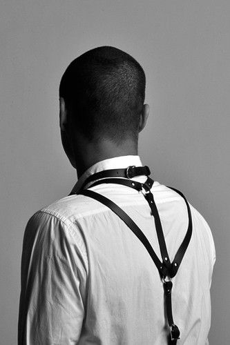 The Artist leather harness for men