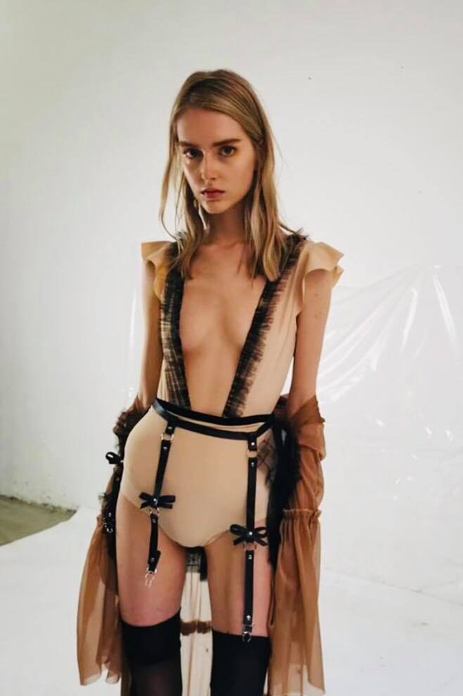 Waldbrand Leather Garter Belt : german lingerie AMOREZE Waldbrand Leather Garter Belt : german lingerie AMOREZE