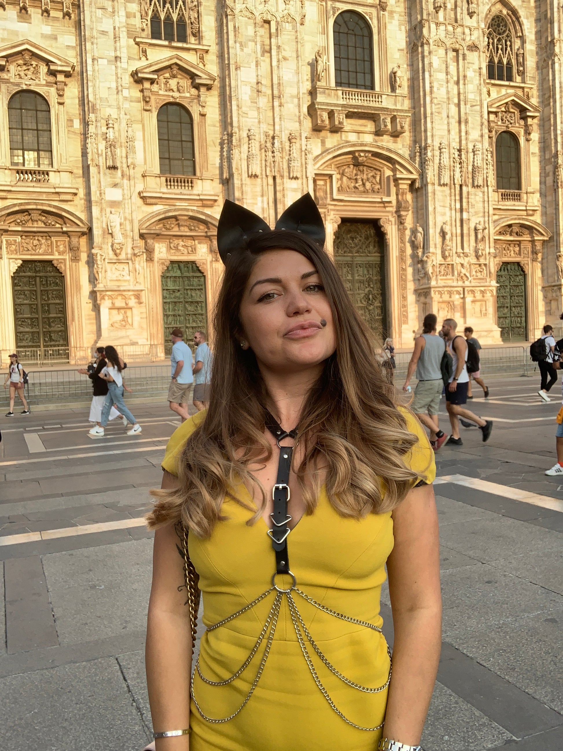 Freya bra Leather Harness