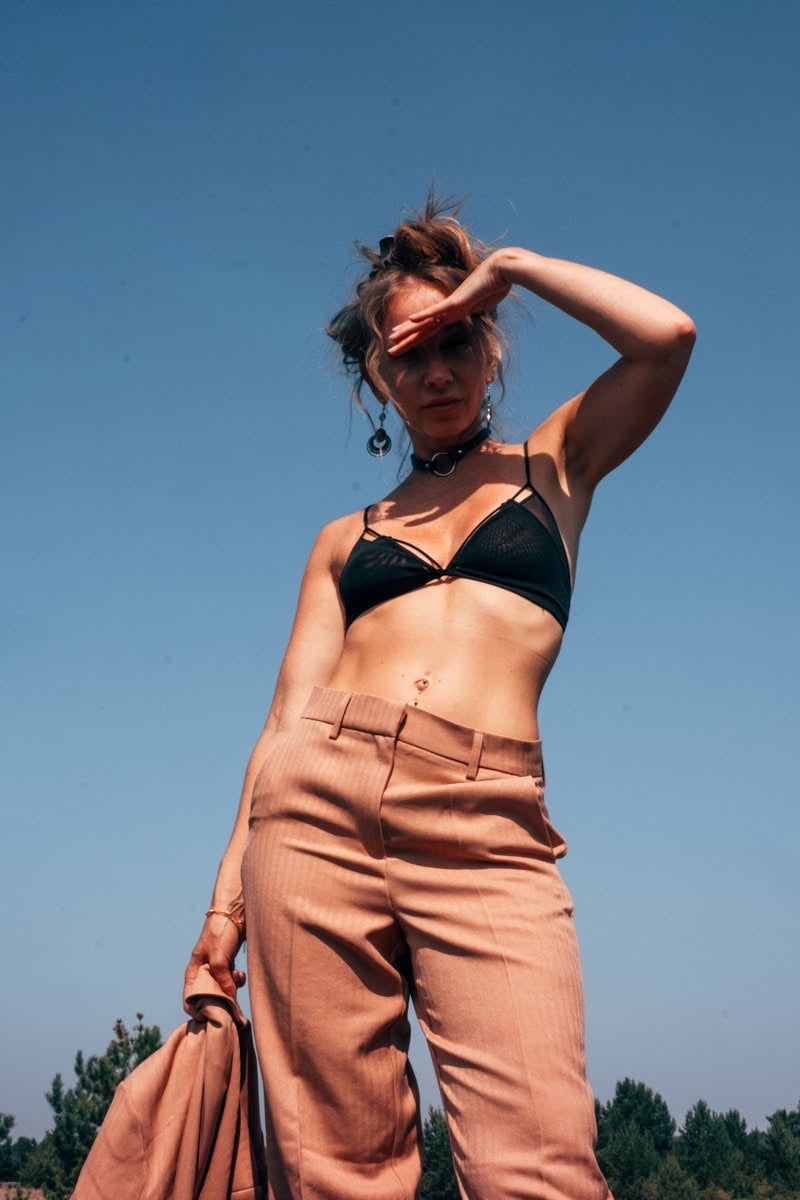 Rebecca Leather Choker