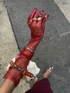 Tulle Enigma- mesh gloves