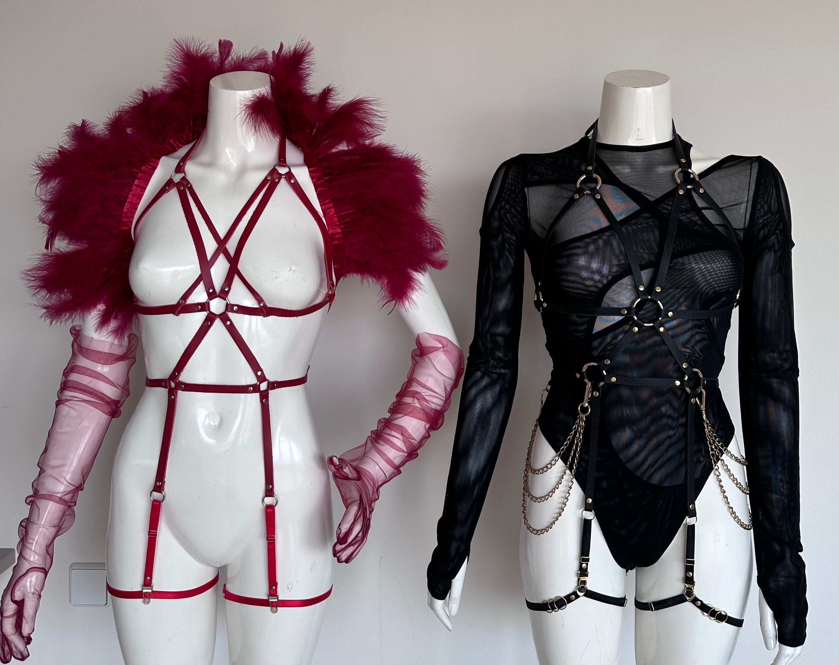 Vinoir Tulle Enigma- mesh gloves