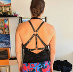 Alexander leather harness for men