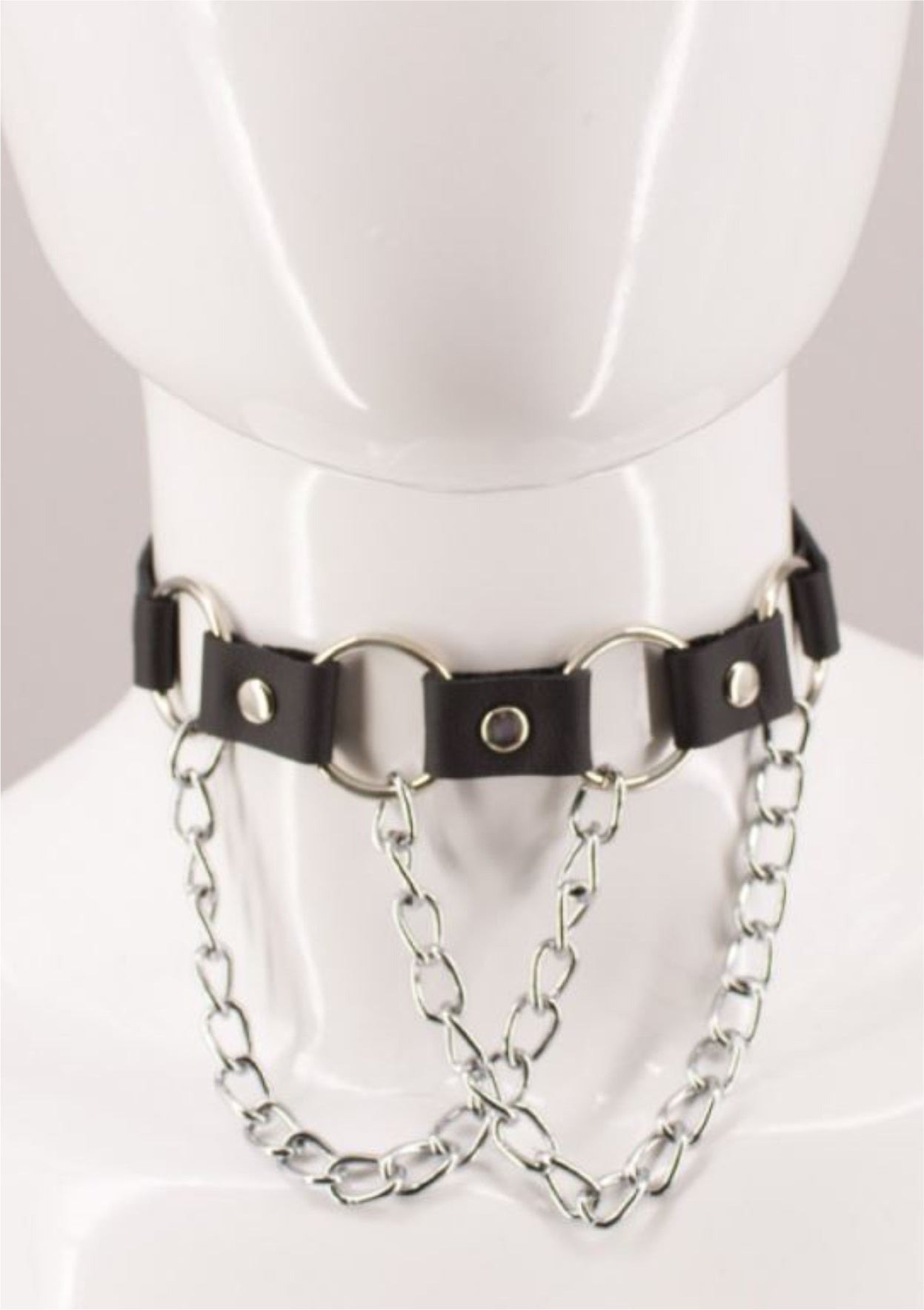Victoria Leather Choker - Amoreze,Leather collar Leather choker necklace Gothic leather choker Leather choker with spikes Handmade leather choker