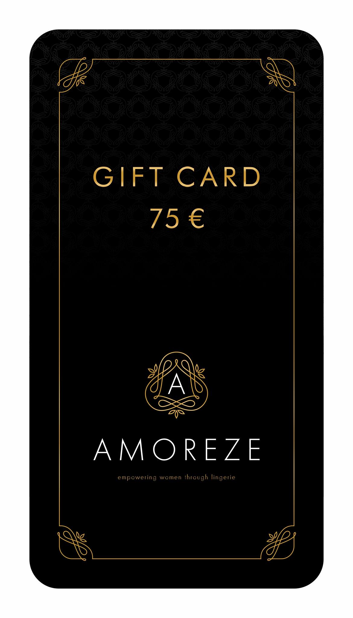 Gift Card - 75 Euro - Amoreze