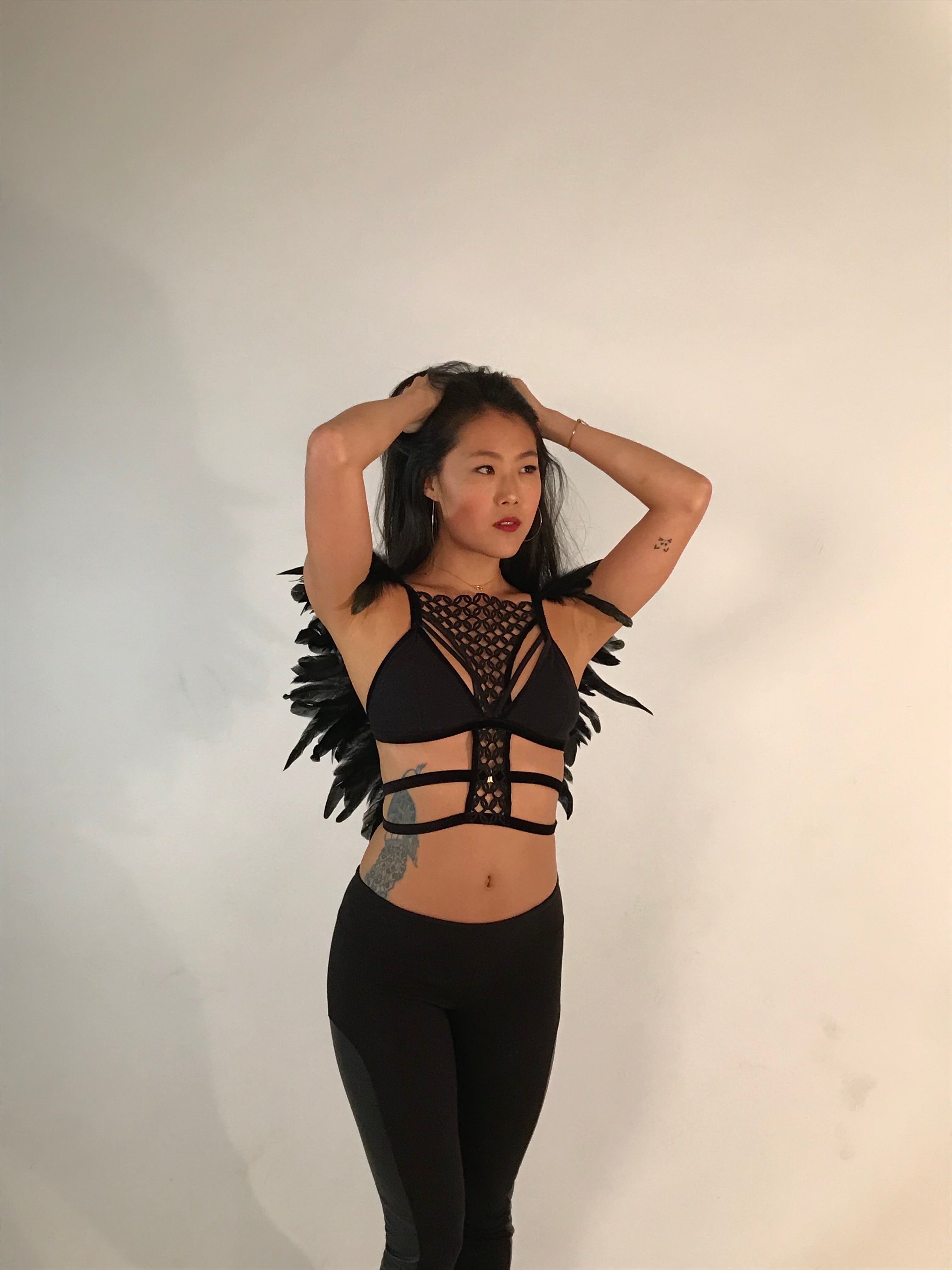 The Phoenix Feather Bralette - Amoreze