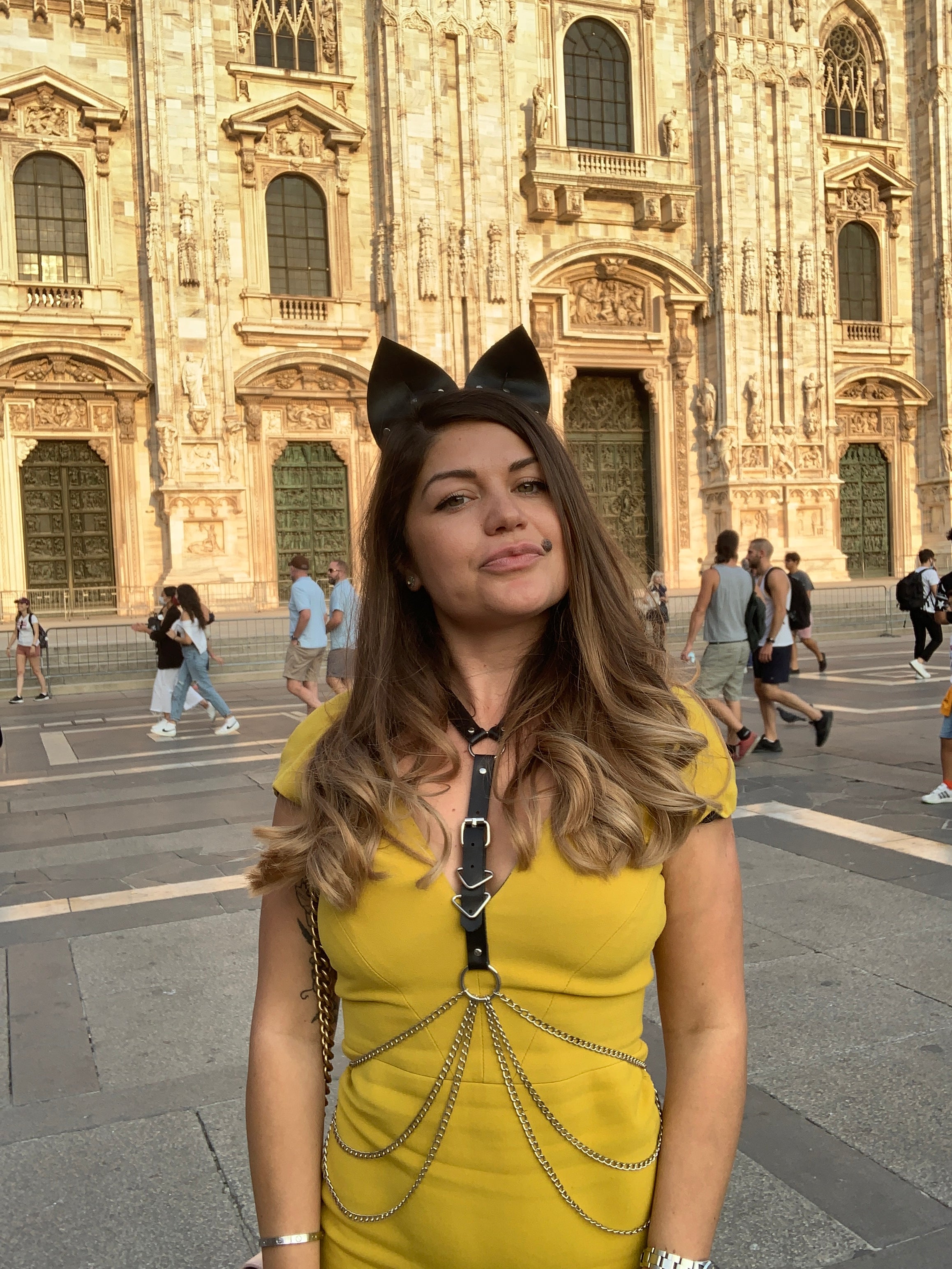 Freya bra Leather Harness