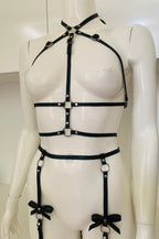 harness damen, leder harness damen ,harness damen body, harness damen oberkörper ,body harness frauen ,leder harness ,harnisch ,frauen leder harness ,damen body leg harness strumpfband leder ledergeschirr ,frauen harnisch, leather harness,garters belts ,  Leg garters German lingerie for women Full bodysuit  Harness lingerie sustainable fashion Guilt free fashion Leather lingerie Norwegian lingerie