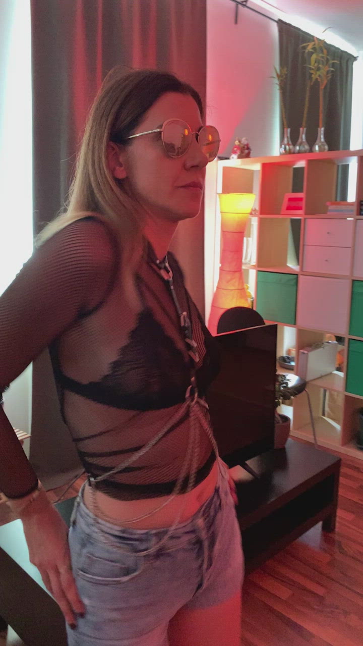 Freya bra Leather Harness