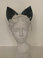 Halloween pack: leather choker + ears