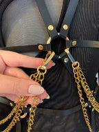 harness damen, leder harness damen ,harness damen body, harness damen oberkörper ,body harness frauen ,leder harness ,harnisch ,frauen leder harness ,damen body leg harness strumpfband leder ledergeschirr ,frauen harnisch, leather harness,garters belts ,  Leg garters German lingerie for women Full bodysuit  Harness lingerie sustainable fashion Guilt free fashion Leather lingerie Norwegian lingerie