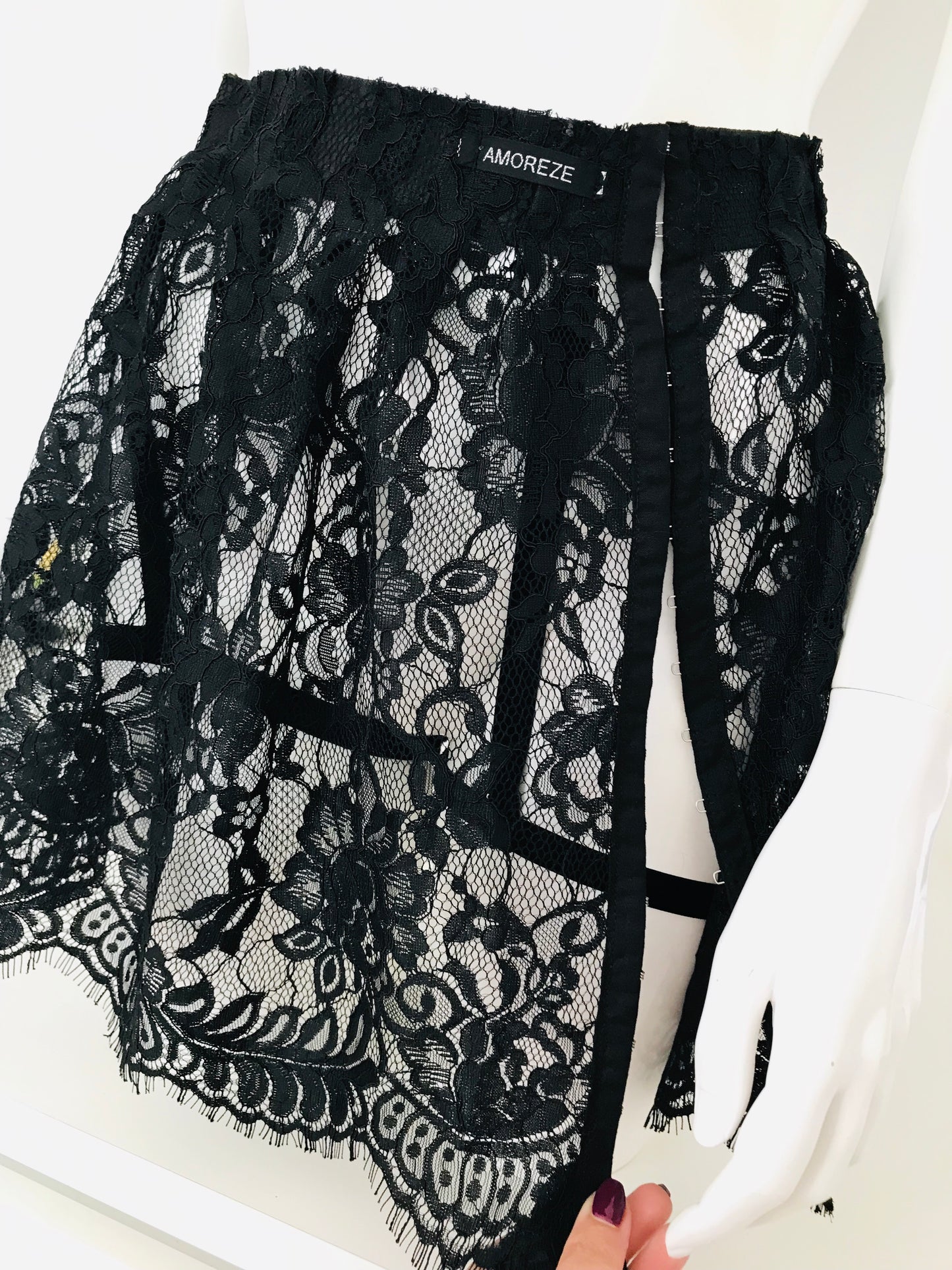 Margarita lace skirt - Amoreze