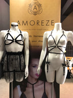 Alexia Leather Choker - Amoreze, Leather collar Leather choker necklace Gothic leather choker Leather choker with spikes Handmade leather choker 