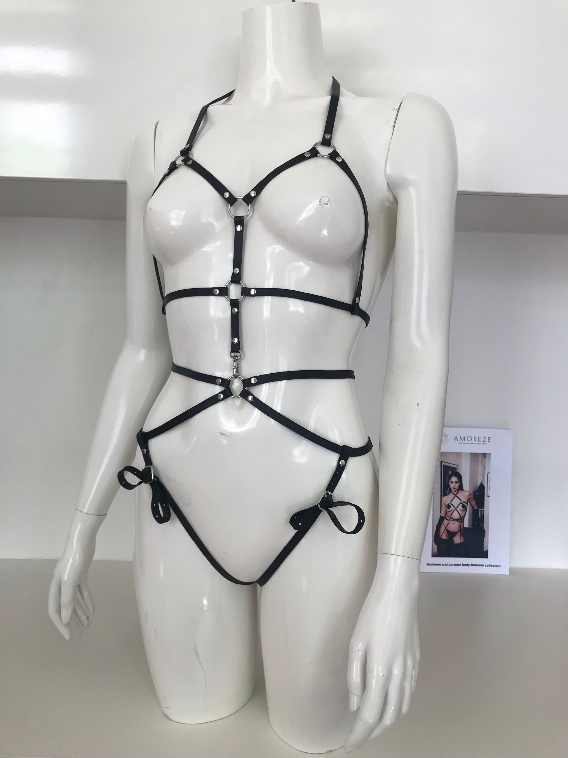 harness damen, leder harness damen ,harness damen body, harness damen oberkörper ,body harness frauen ,leder harness ,harnisch ,frauen leder harness ,damen body leg harness strumpfband leder ledergeschirr ,frauen harnisch, leather 'harness,garters belts , 'German lingerie for women' 'Full bodysuit ' 'Harness lingerie' 'sustainable fashion' 'Guilt free fashion' 'Leather lingerie' 'Norwegian lingerie' 'body harness lingerie' ‘sexy harness lingerie’