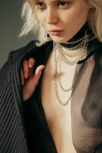 Maddison Leather Choker - Amoreze,Leather collar Leather choker necklace Gothic leather choker Leather choker with spikes Handmade leather choker